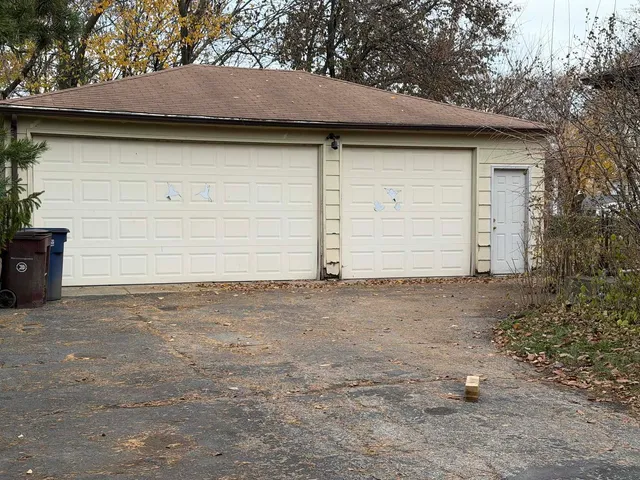 a front view of house