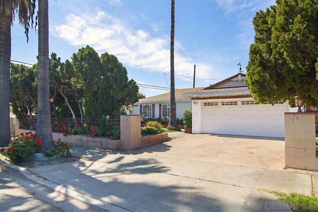 a view of a house with a patio