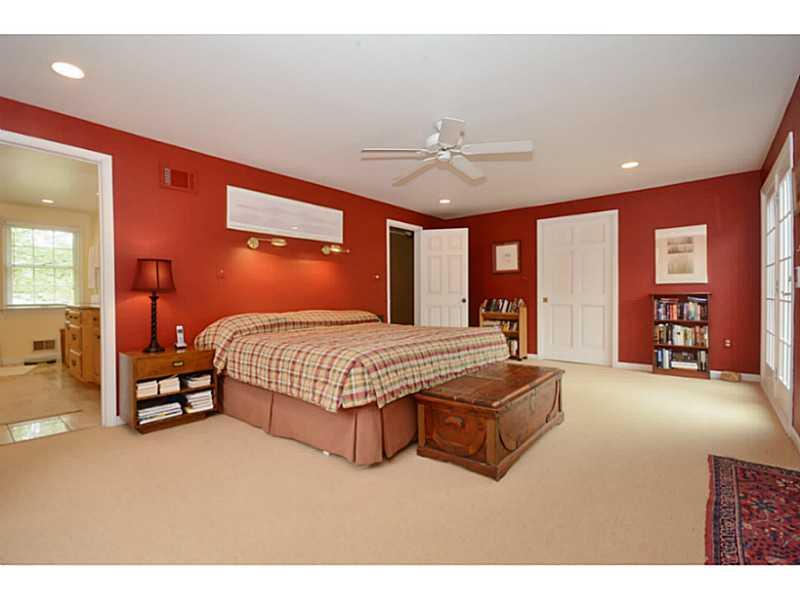 230 Sweet Gum Road Pittsburgh, PA 15238 - Photo 14 of 25 Master Bedroom. Recessed Lighting and Paddle Fan. Private New Deck with Great Views!