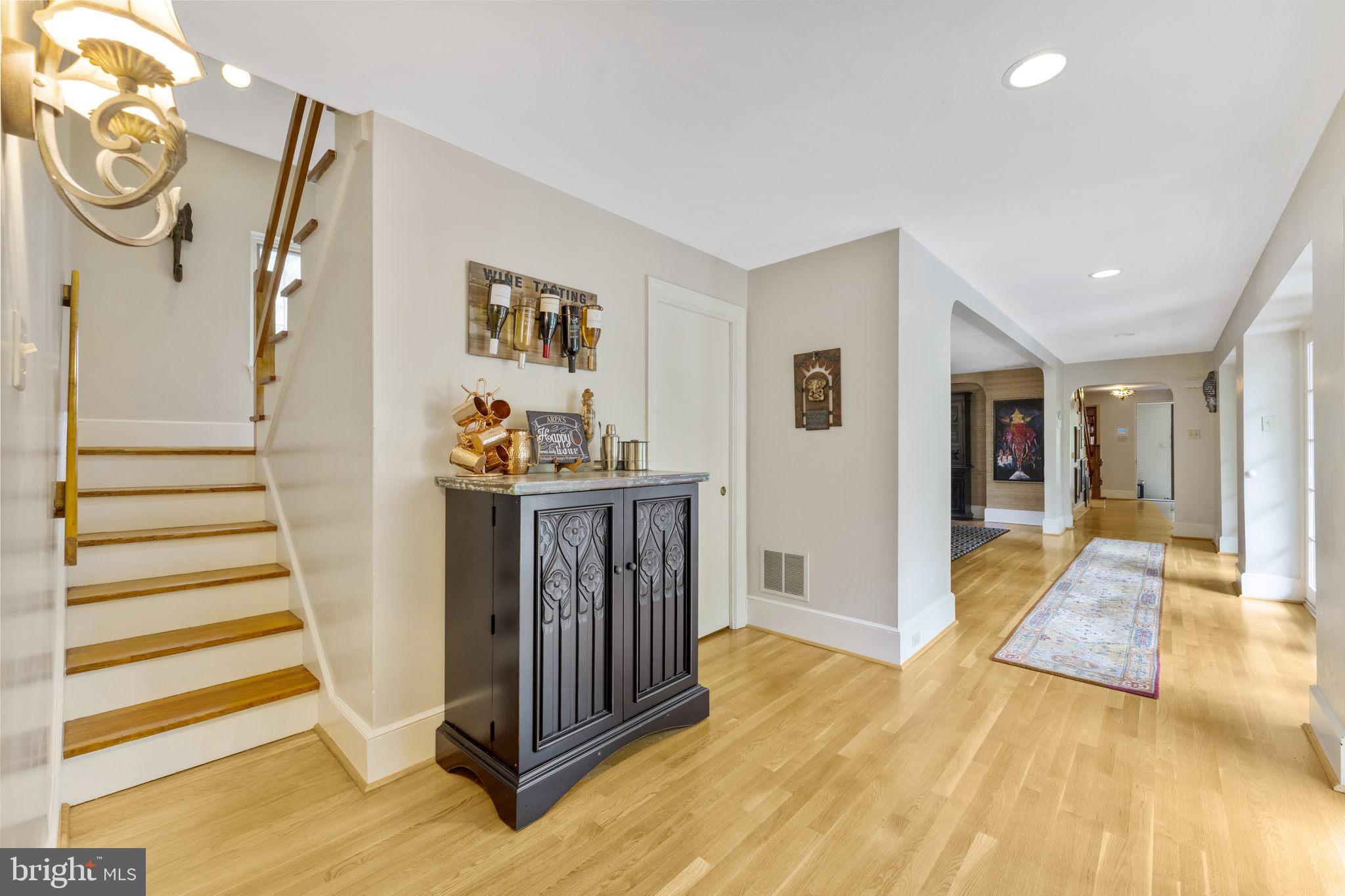 569 County Line Road Wayne, PA 19087 - Photo 16 of 64 Back Staircase , First Floor Landing Area