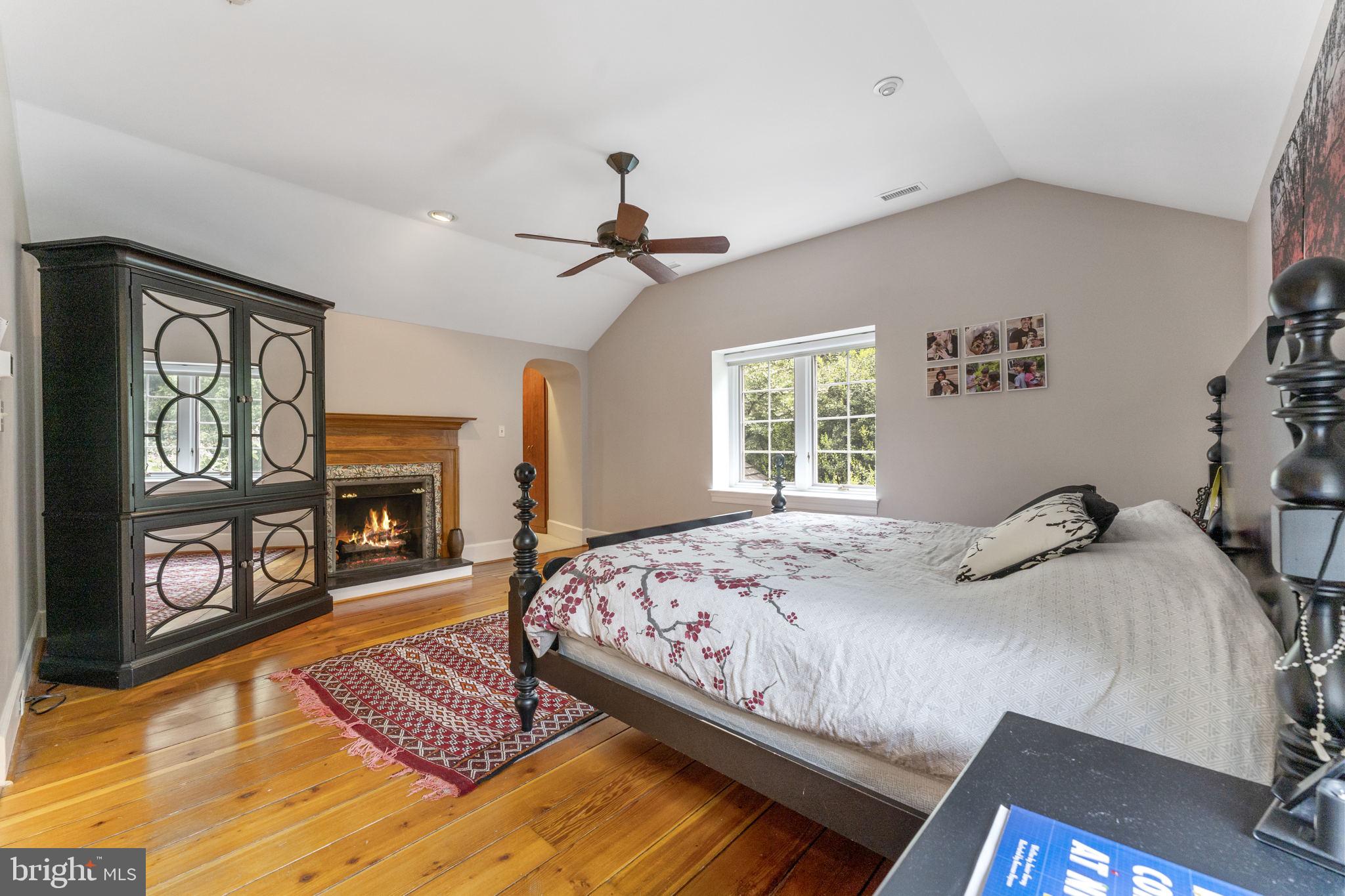 569 County Line Road Wayne, PA 19087 - Photo 29 of 64 Master Bedroom with Fireplace (gas)