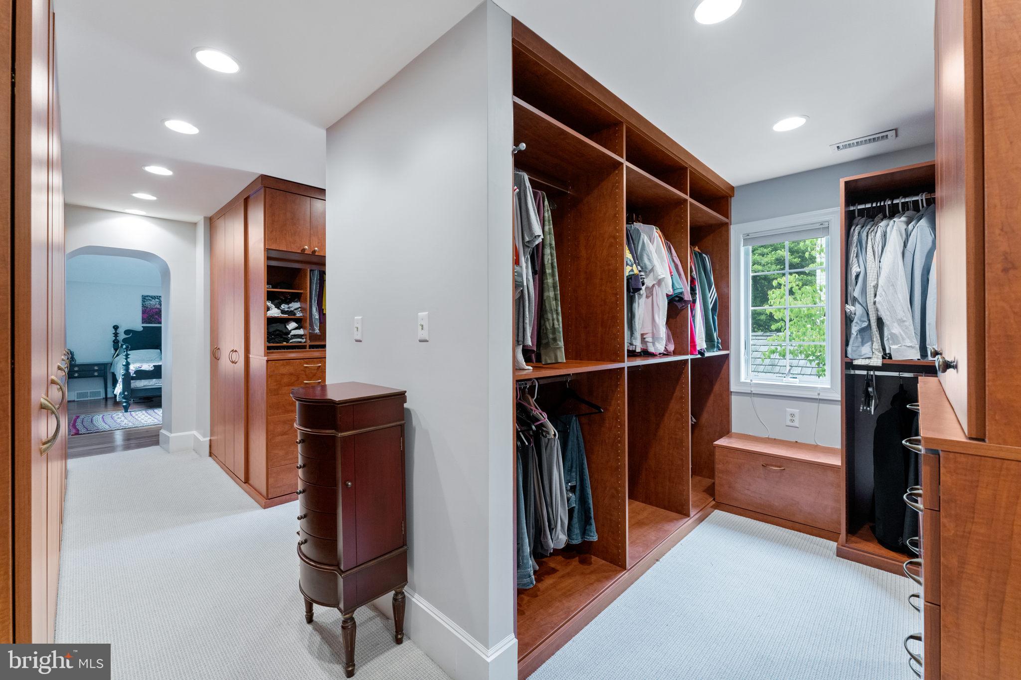 569 County Line Road Wayne, PA 19087 - Photo 33 of 64 Walk-in Closet with Wall of Built-in Drawers