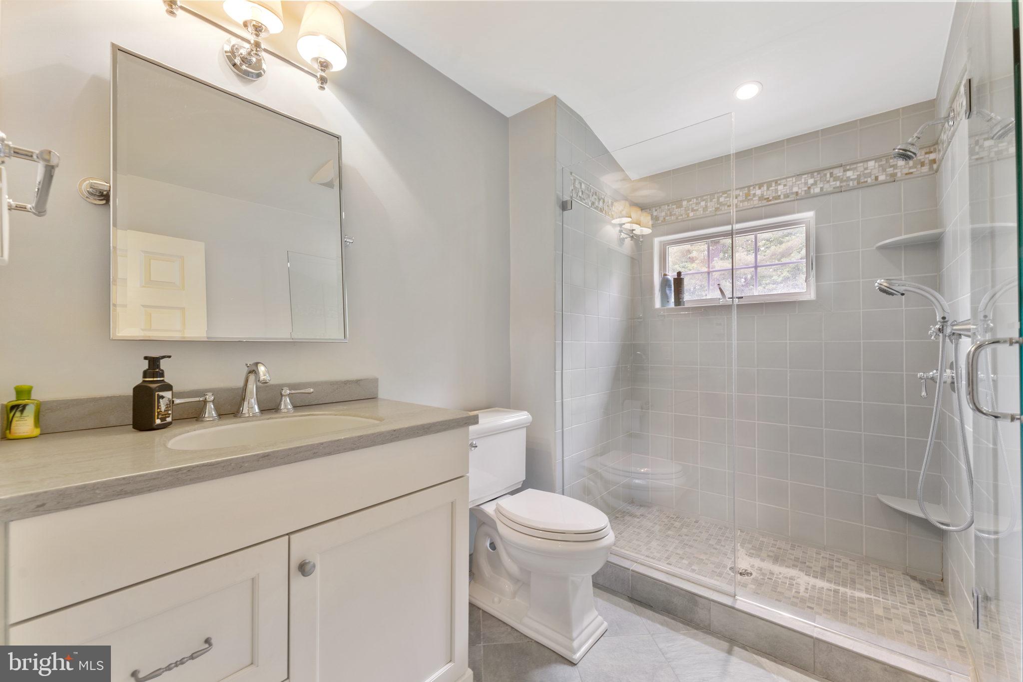 569 County Line Road Wayne, PA 19087 - Photo 44 of 64 Updated Bath with Radiant Floor