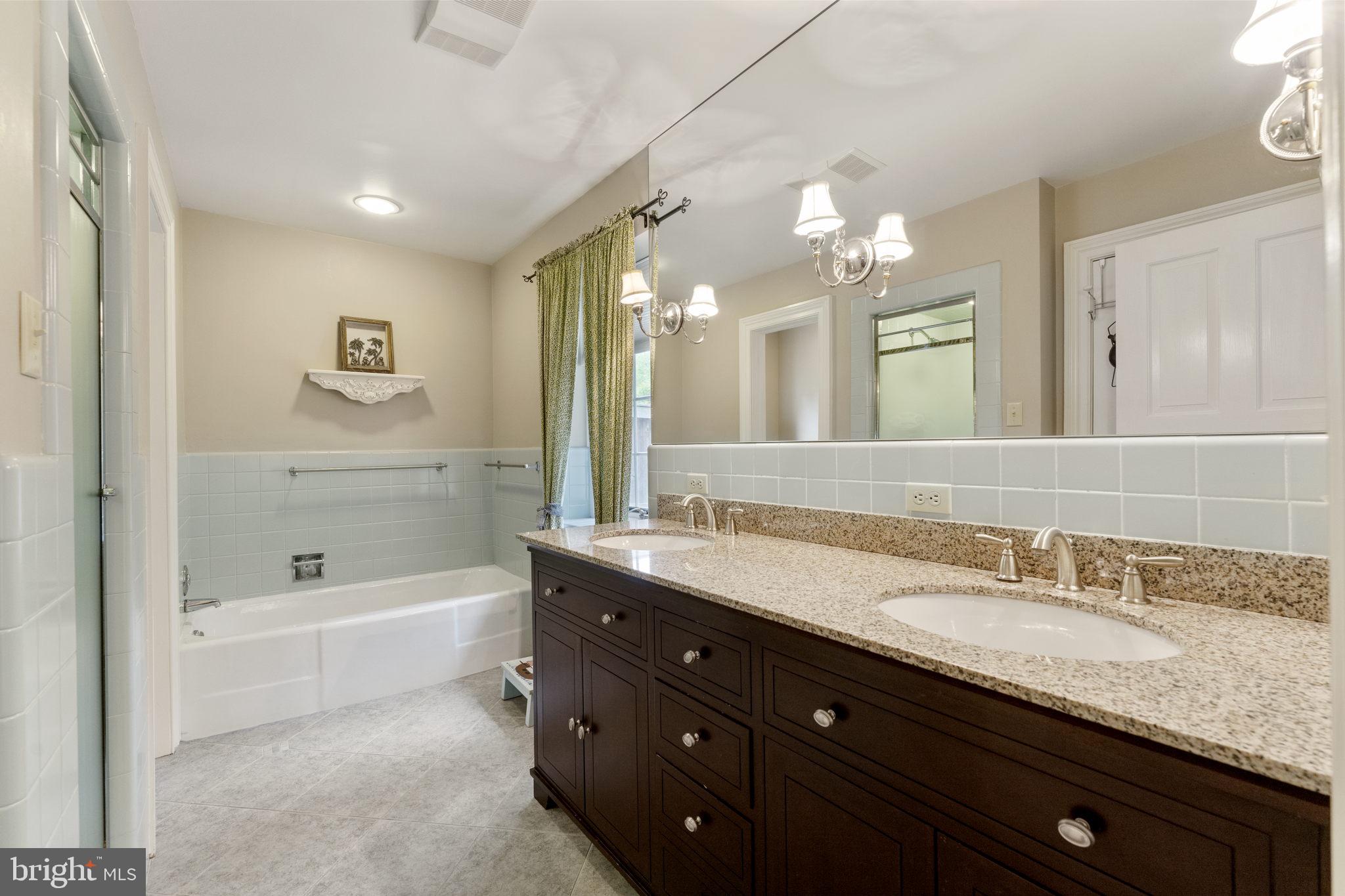 569 County Line Road Wayne, PA 19087 - Photo 50 of 64 Full Bath with Stall Shower & Double Sinks