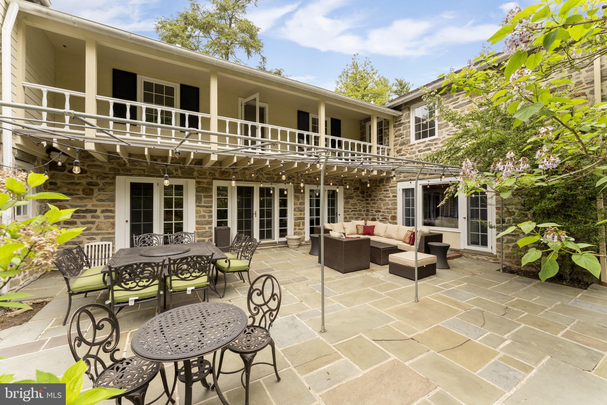 569 County Line Road Wayne, PA 19087 - Photo 52 of 64 Slate Patio