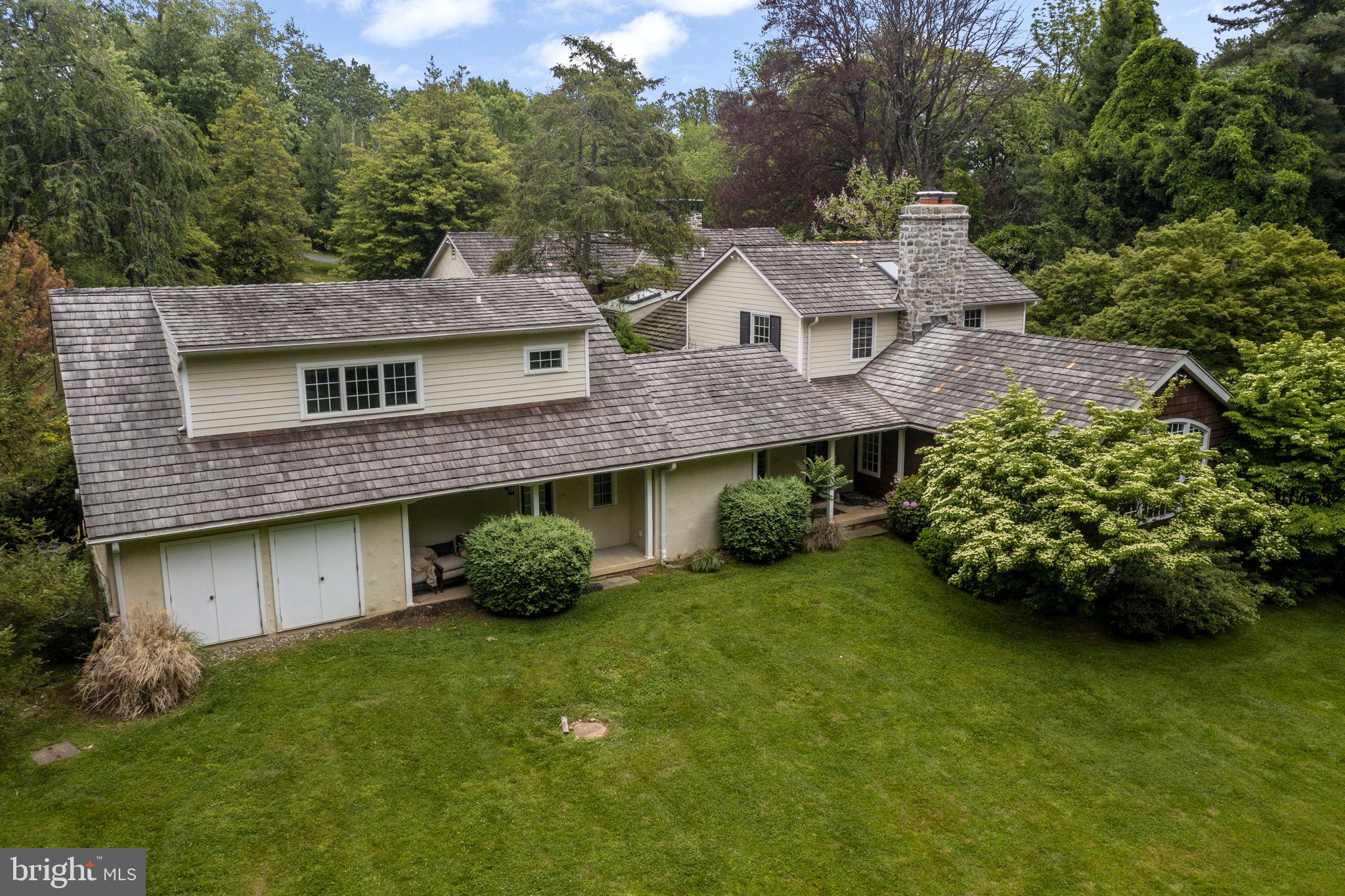 569 County Line Road Wayne, PA 19087 - Photo 61 of 64 Rear of the House , Back Porches & Shed