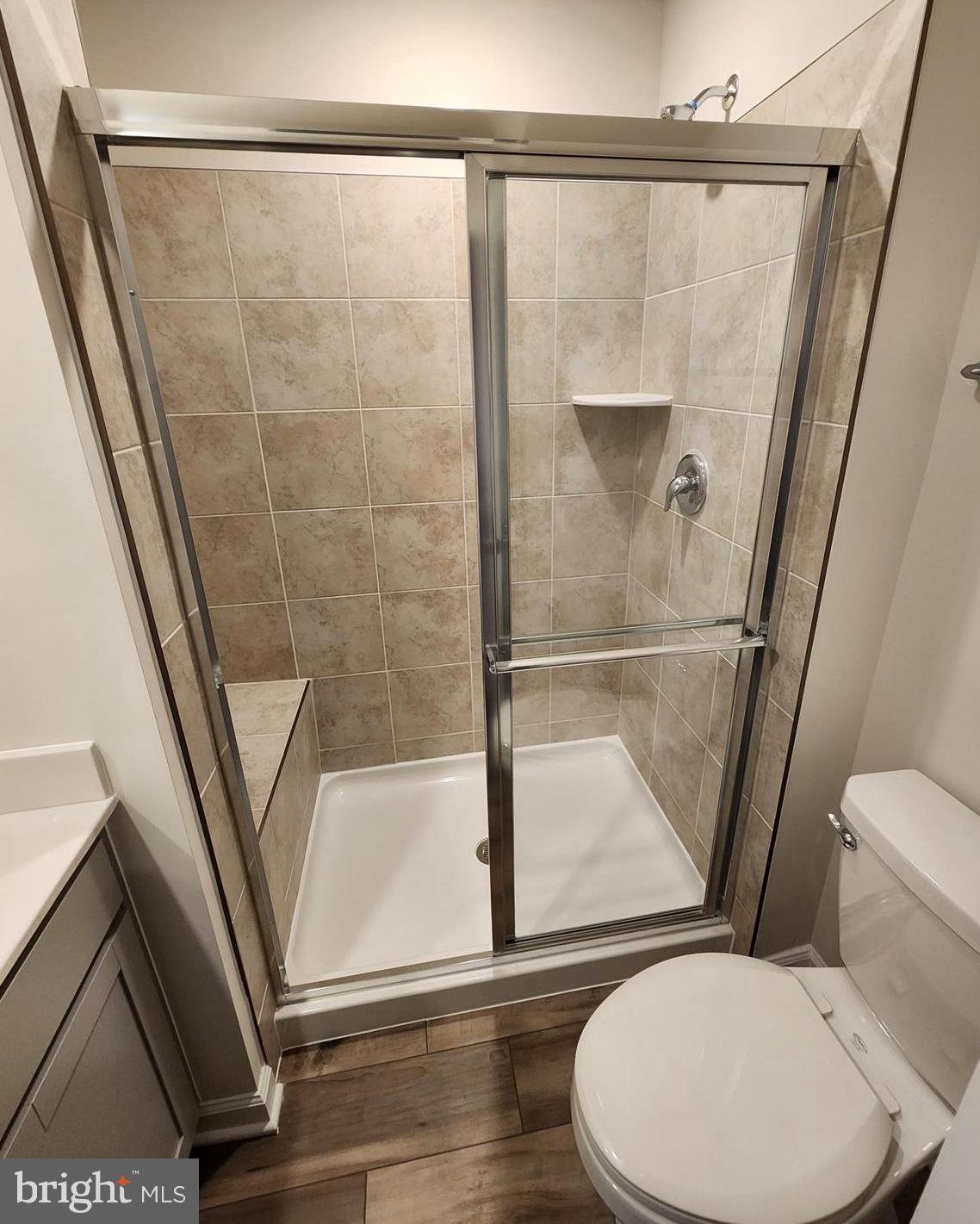 117 Canning Road Inwood, WV 25428 - Photo 24 of 41 a bathroom with a toilet and a shower