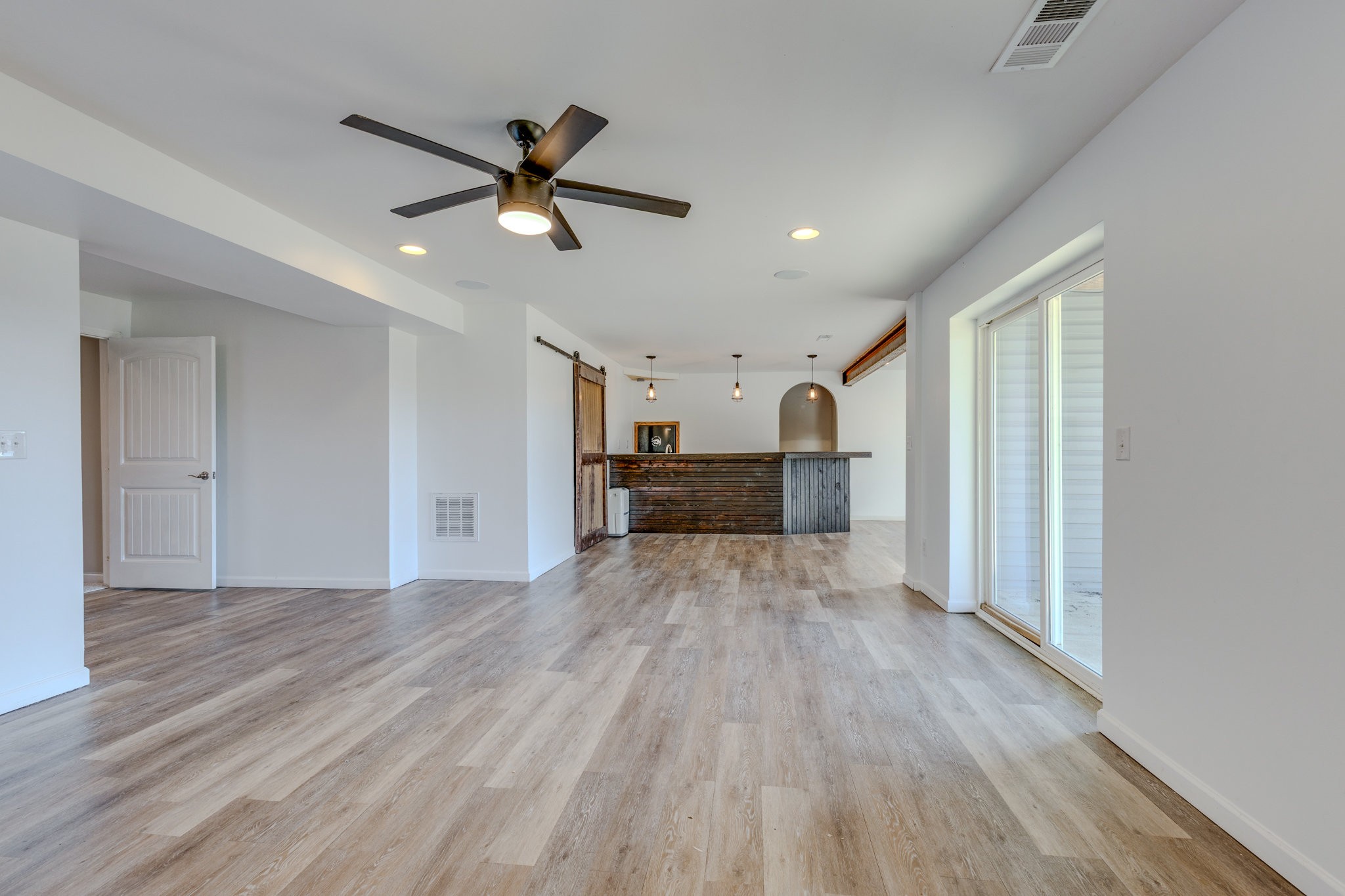 2704 Orleans Drive Columbia, TN 38401 - Photo 43 of 54 a view of empty room with wooden floor and ceiling fan