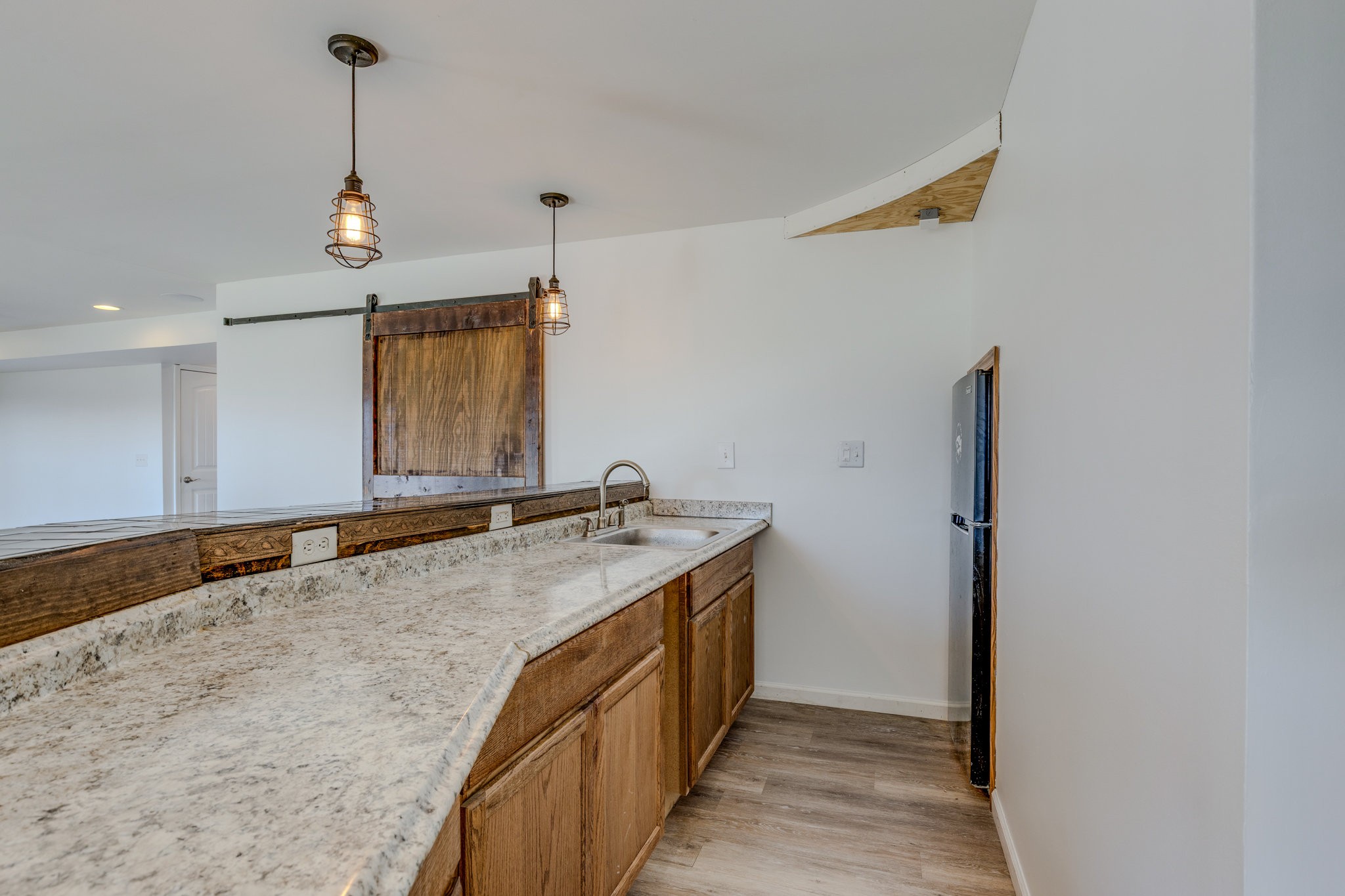 2704 Orleans Drive Columbia, TN 38401 - Photo 47 of 54 a bathroom with a granite countertop sink and a mirror