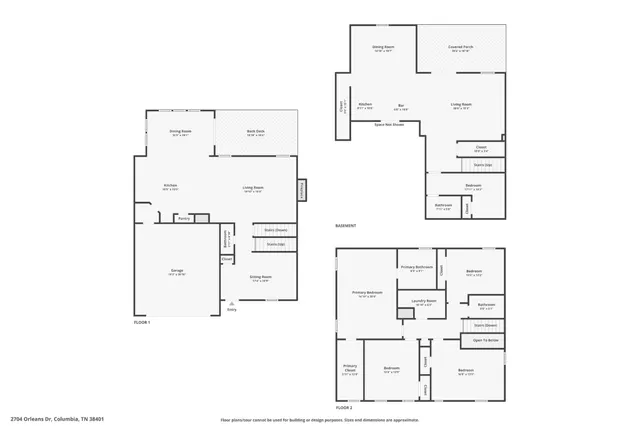 $3,200 | 2704 Orleans Drive, Columbia, TN 38401
