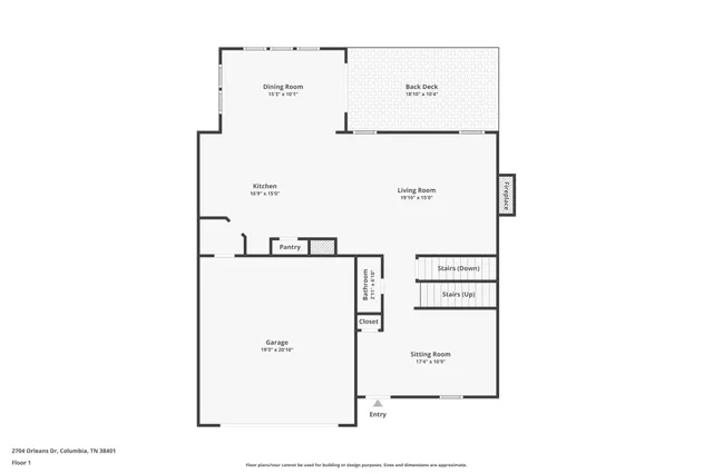 $3,200 | 2704 Orleans Drive, Columbia, TN 38401