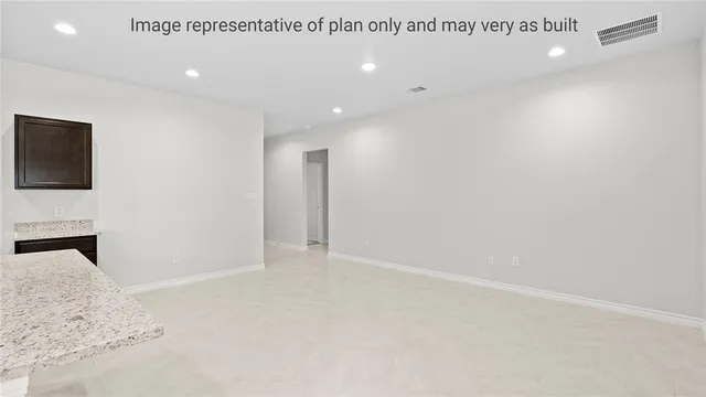 a view of a livingroom with a flat screen tv