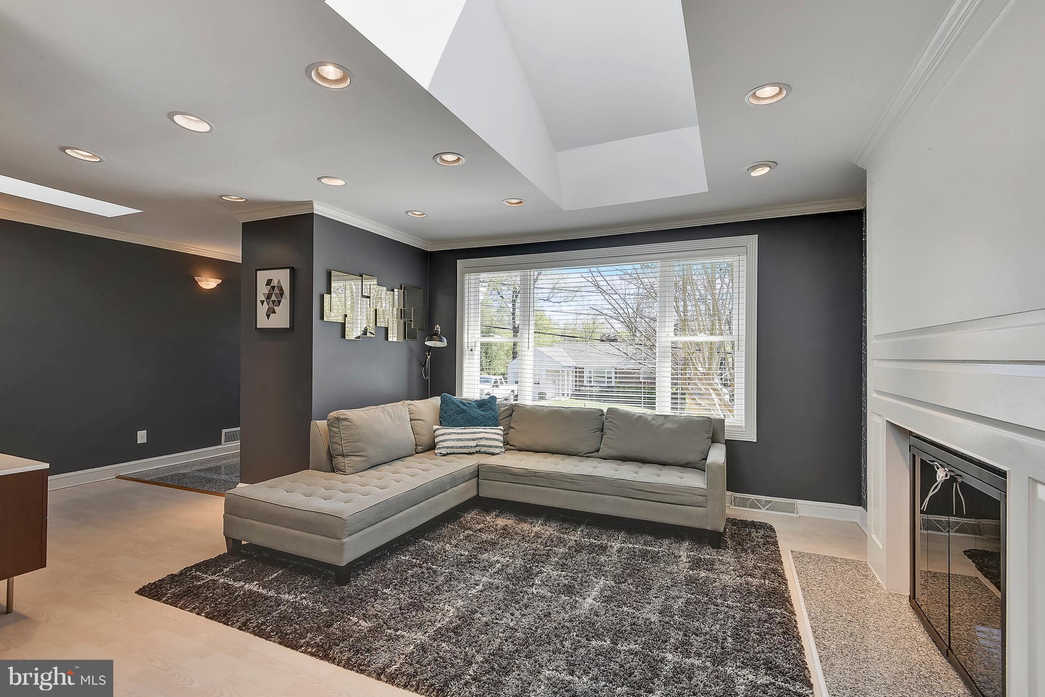 Living Room with Fireplace
