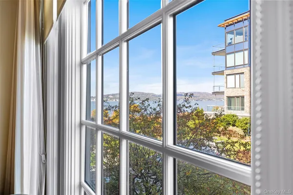 a view of a city from a window