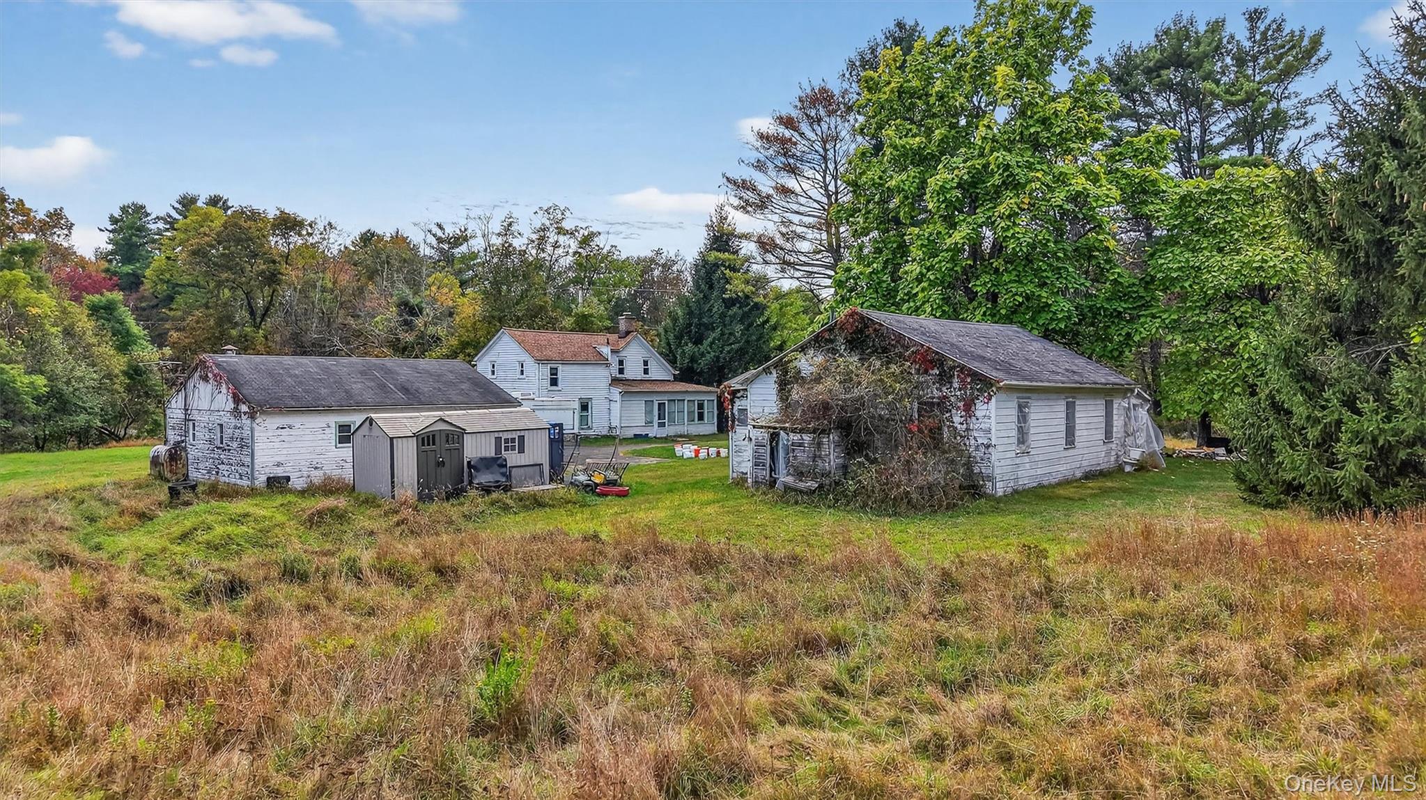 300 Band Camp Road Saugerties, NY 12477 - Photo 17 of 48 a aerial view of a house with a big yard plants and large trees