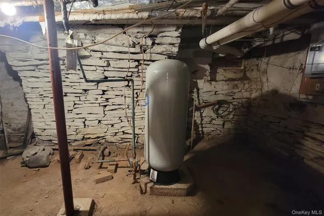 a view of storage and utility room