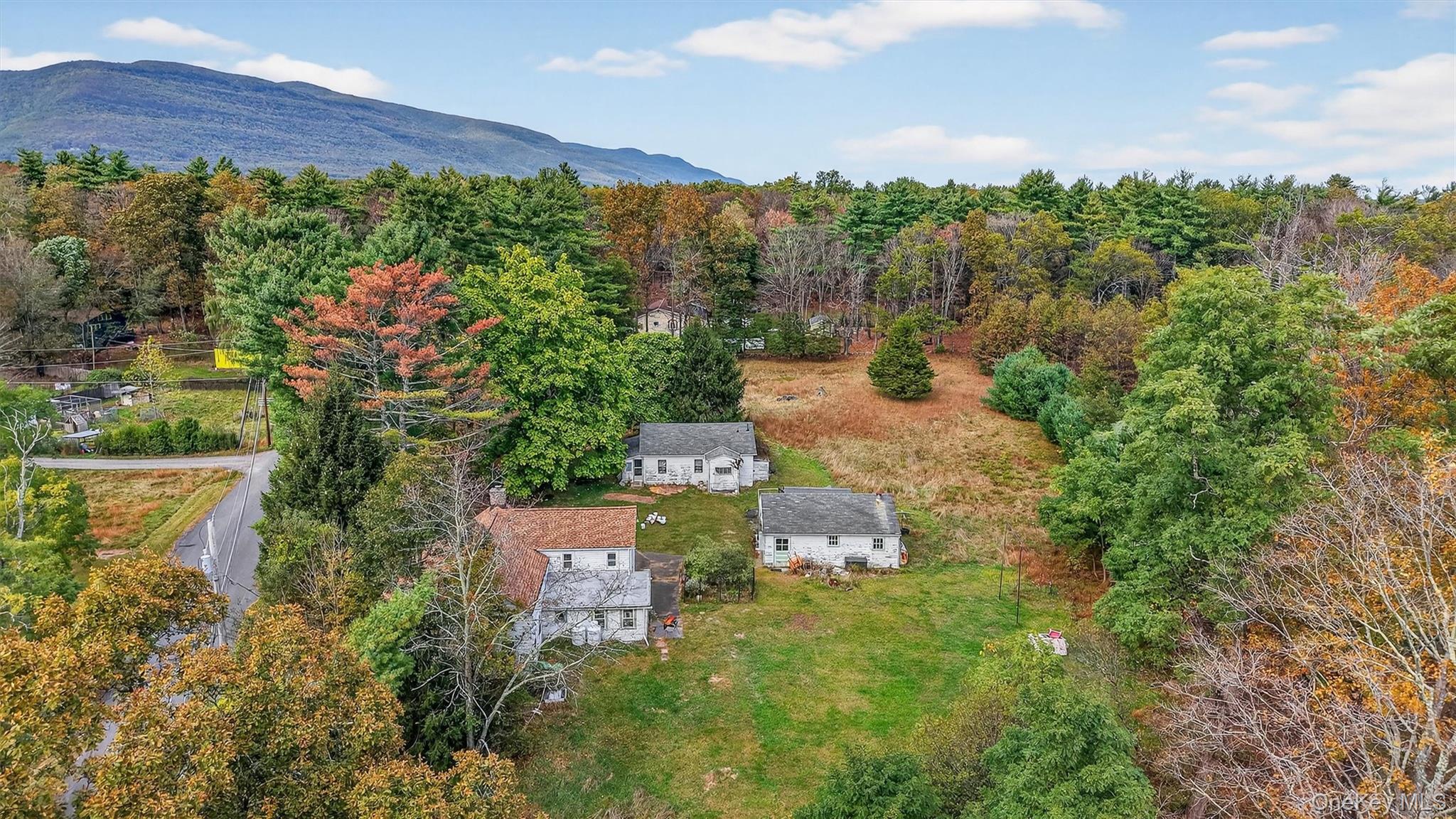 300 Band Camp Road Saugerties, NY 12477 - Photo 7 of 48 an aerial view of a house with a yard