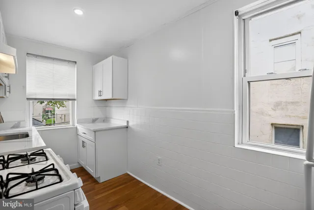 a room with storage and utility