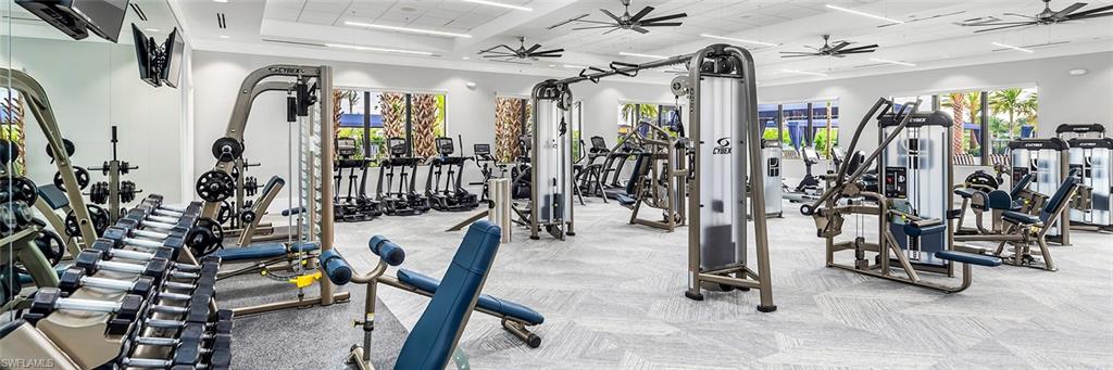 12100 Eucalyptus Way Naples, FL 34120 - Photo 26 of 36 a view of a room with gym equipment