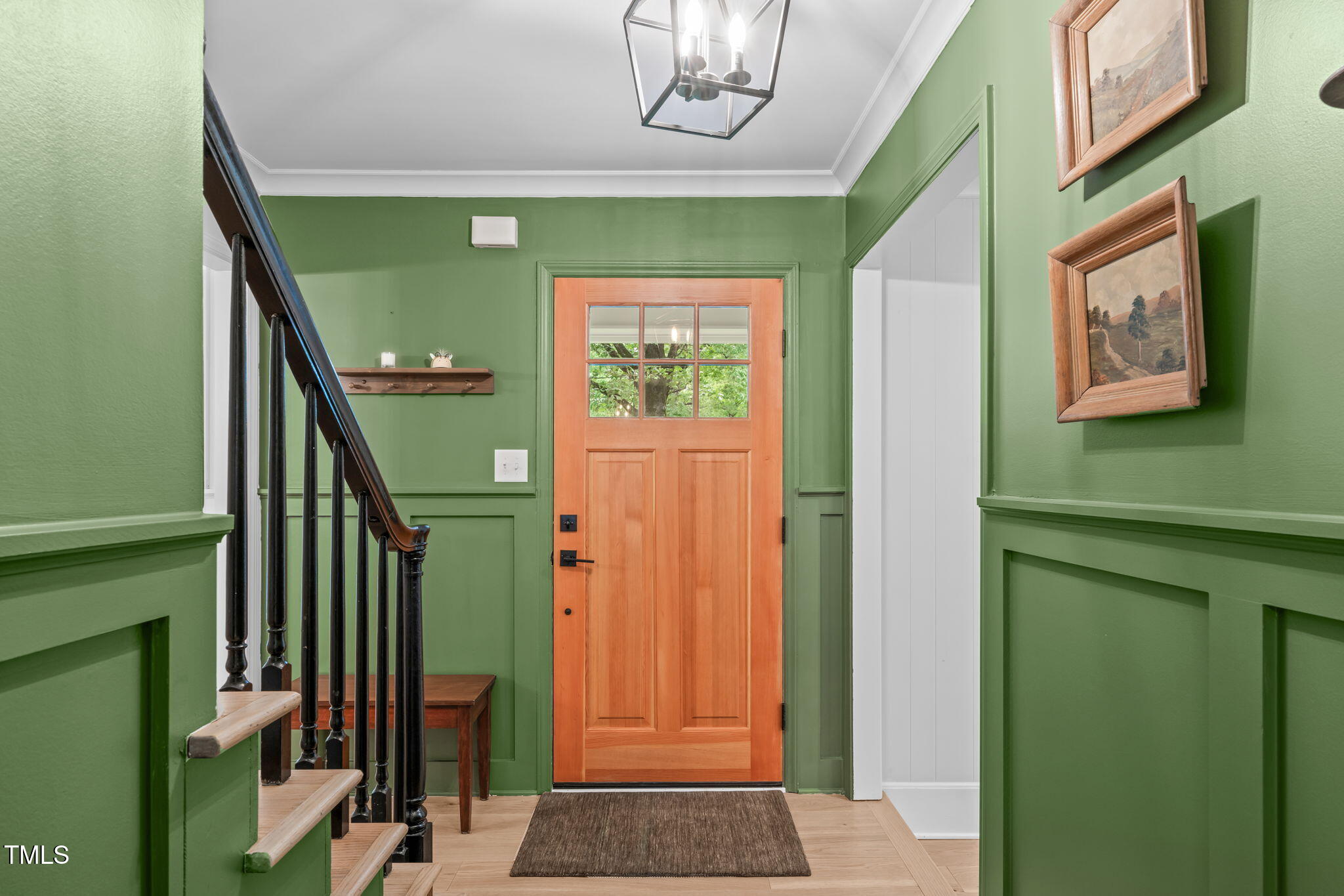8505 Stonegate Drive Raleigh, NC 27615 - Photo 7 of 32 a view of entryway with a front door
