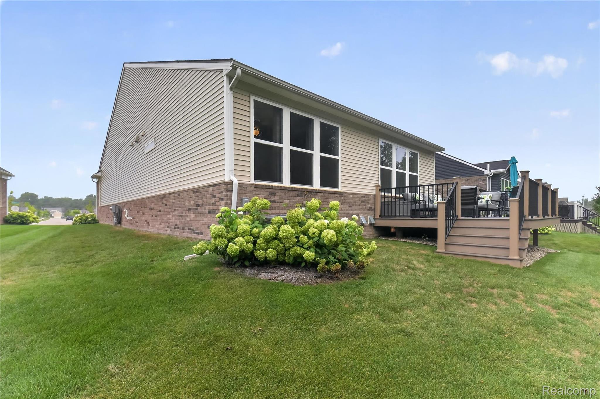 4795 Bingham Road Canton, MI 48188 - Photo 39 of 50 Spacious rear yard with a multi-level composite deck