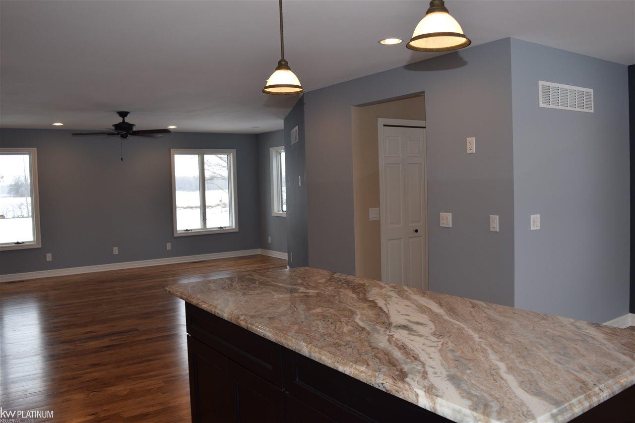 16010 Roehl Road Capac, MI 48014 - Photo 10 of 27 Huge Granite island