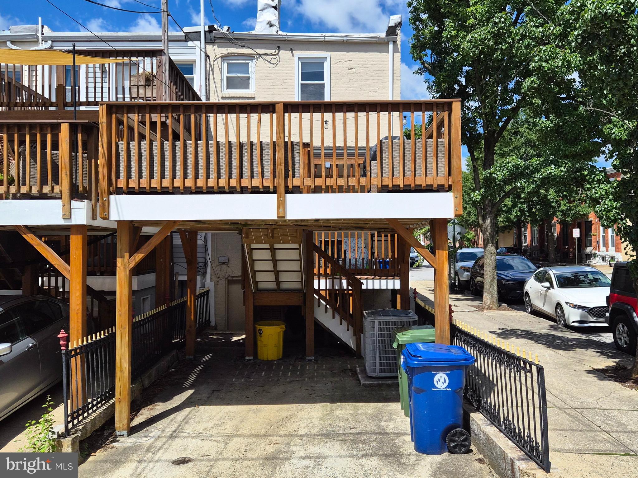 1601 Belt Street Baltimore, MD 21230 - Photo 27 of 30 a view of a house with a deck