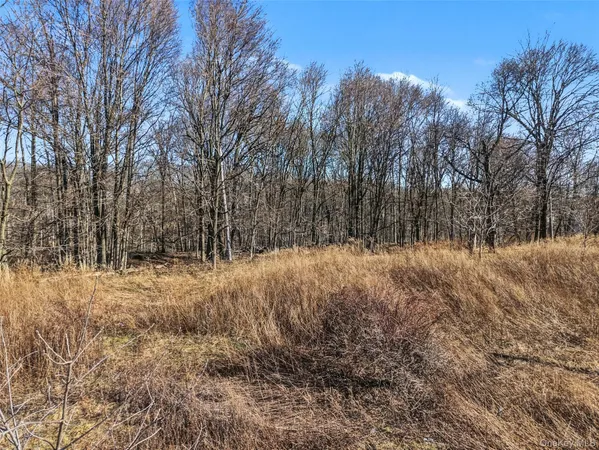a view of a lake with a building