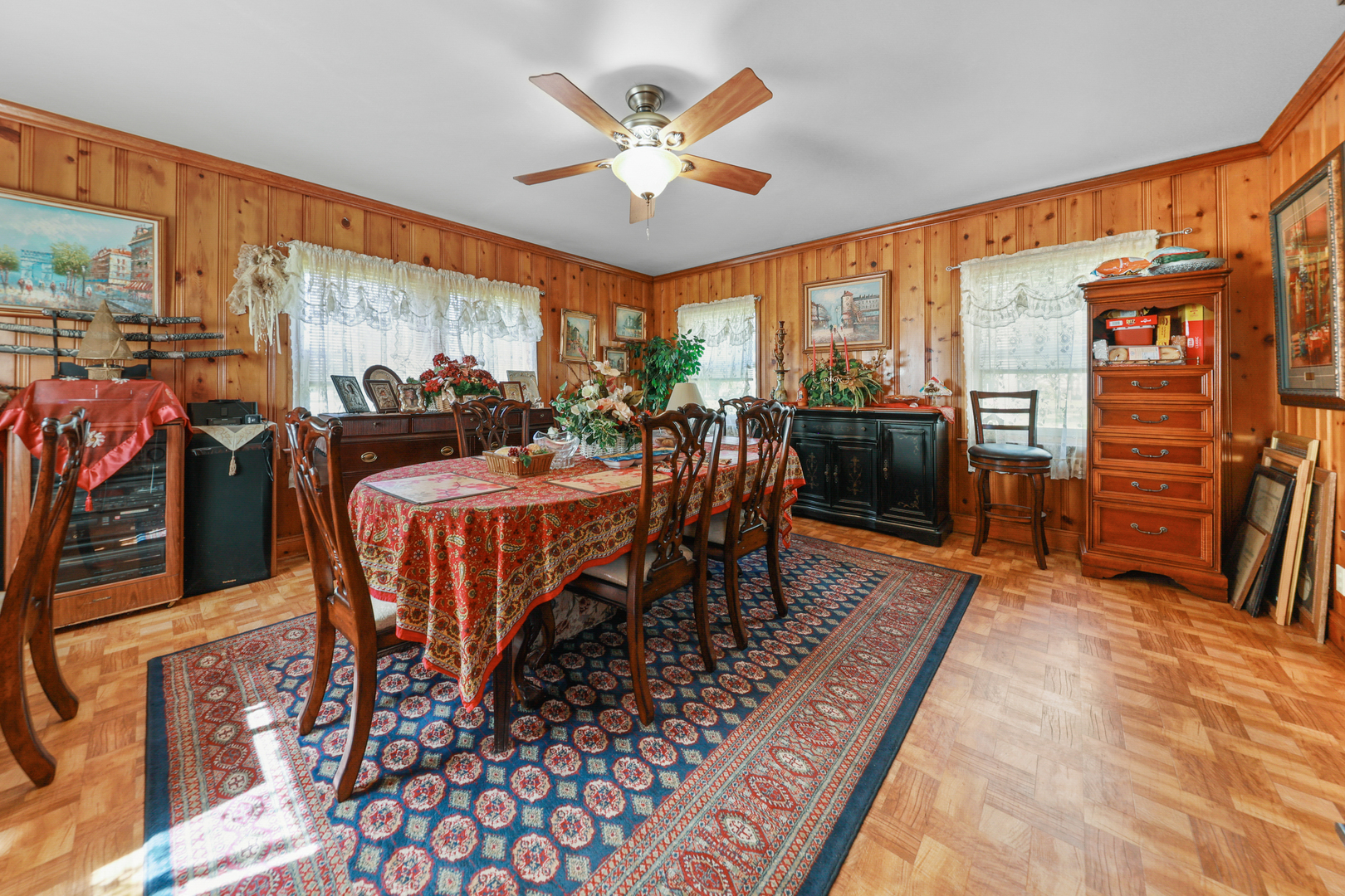 605 East Street Mazon, IL 60444 - Photo 6 of 28 a view of a dining room with furniture window and outside view
