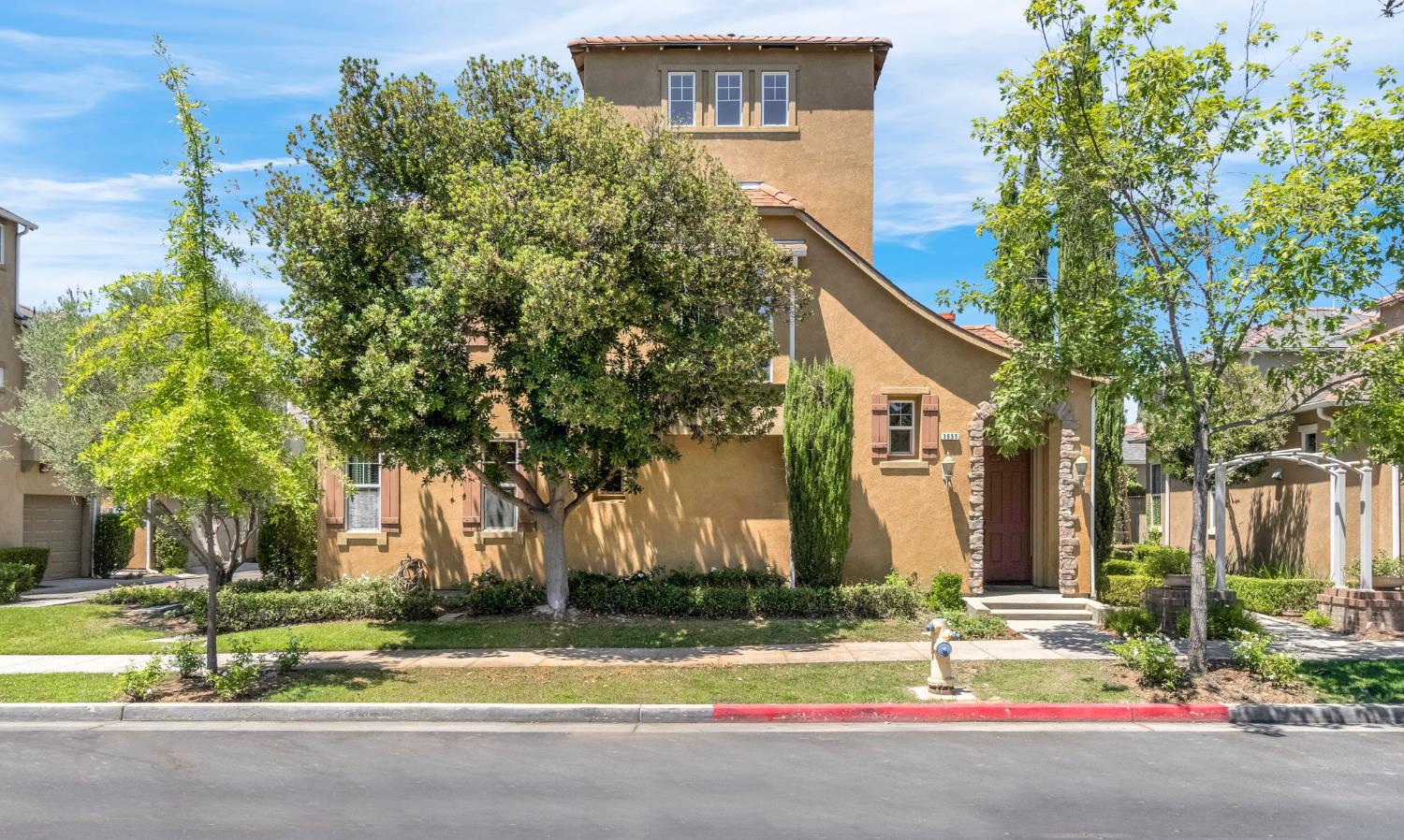 a view of outdoor space with trees