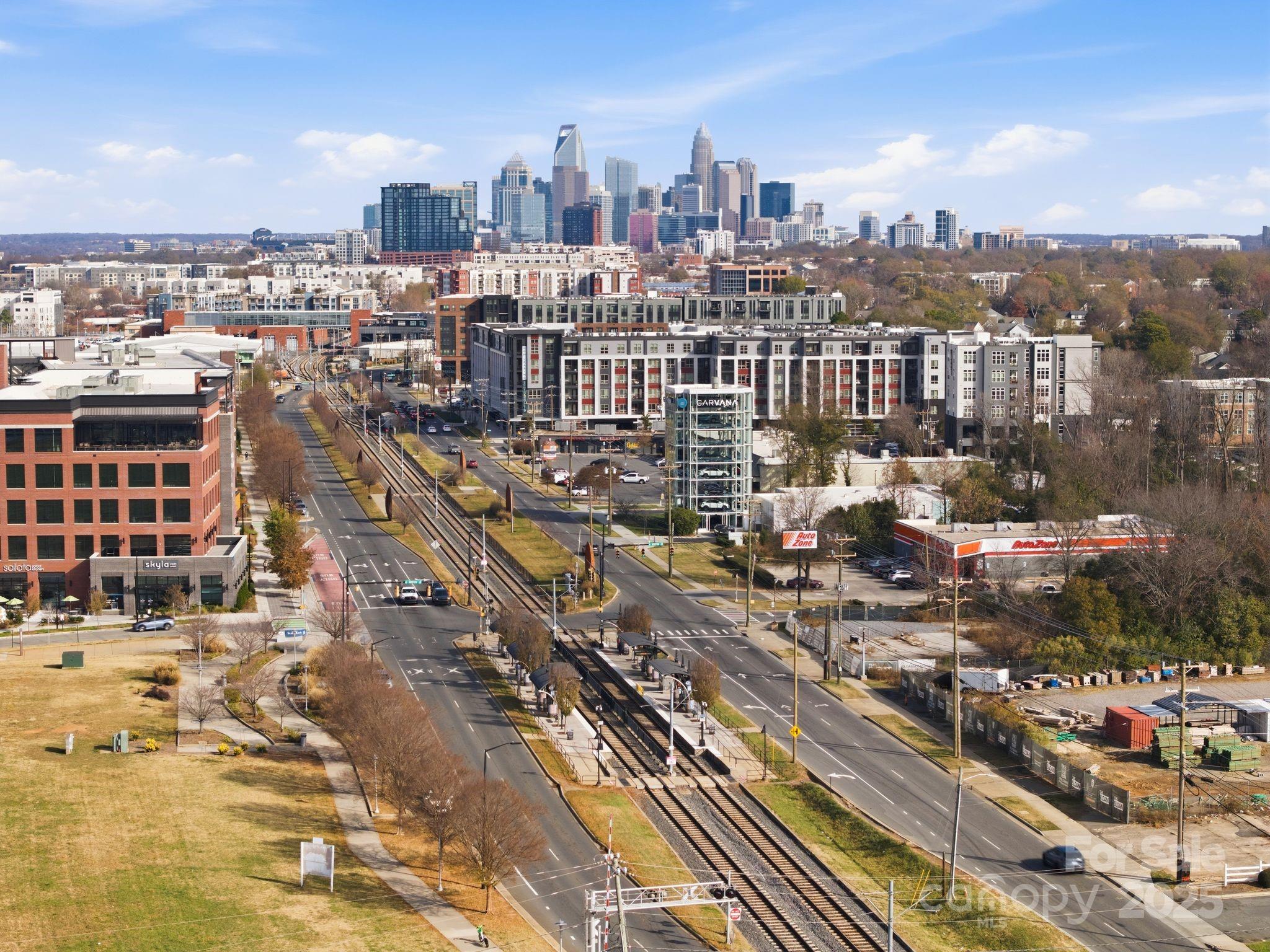 1235 Scaleybark Road, Unit C Charlotte, NC 28209 - Photo 33 of 33 a view of a city