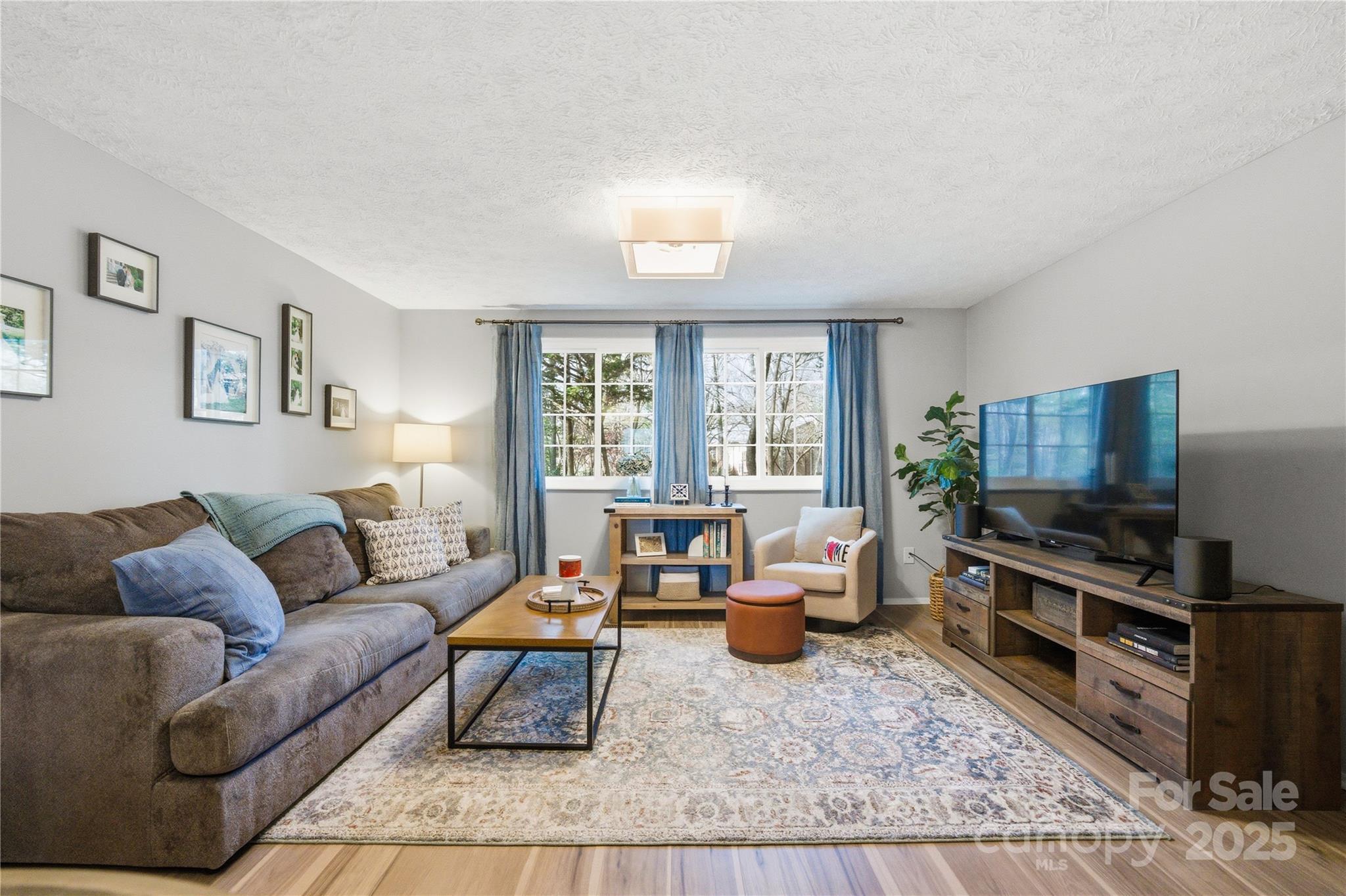 1235 Scaleybark Road, Unit C Charlotte, NC 28209 - Photo 9 of 33 a living room with furniture and a flat screen tv