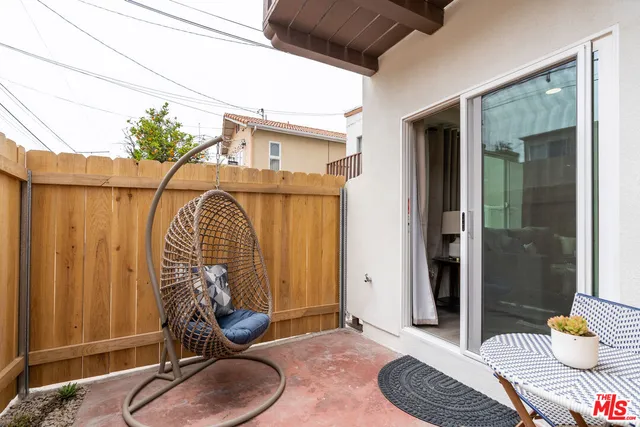 a room with furniture and a window
