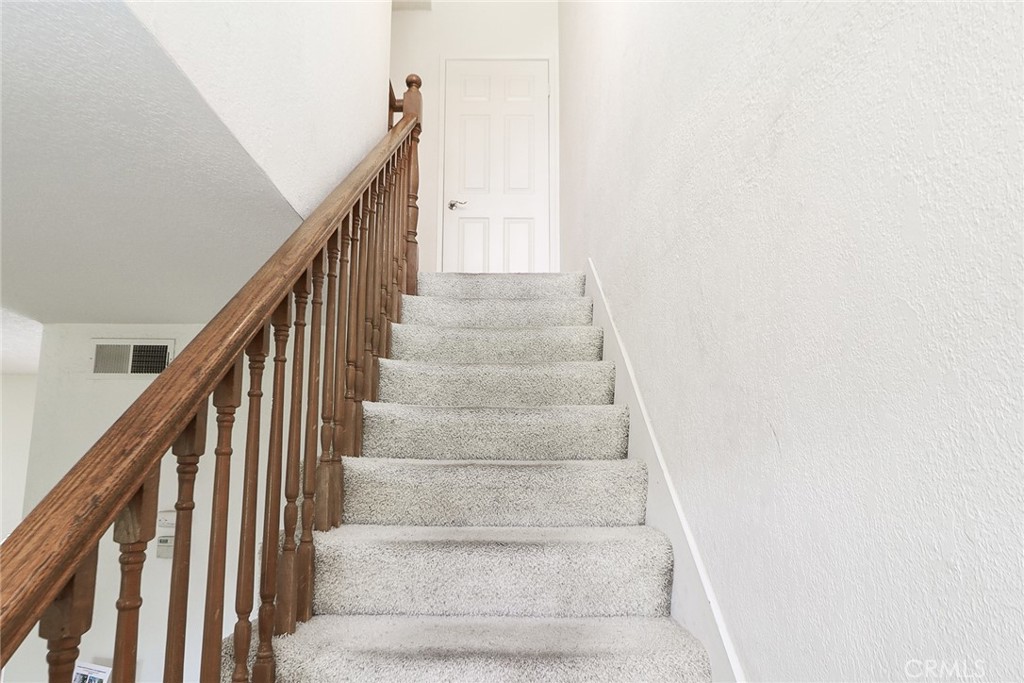 345 Jeremiah Drive, Unit C Simi Valley, CA 93065 - Photo 43 of 66 Stairway from downstairs to upstairs