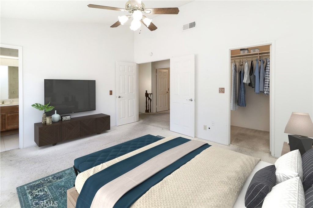 345 Jeremiah Drive, Unit C Simi Valley, CA 93065 - Photo 8 of 66 Virtually staged bedroom 1