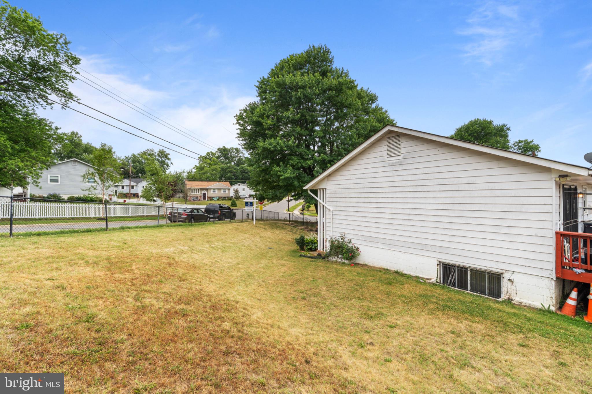 6816 Pepper Street Capitol Heights, MD 20743 - Photo 12 of 12 Spacious yard with serene surroundings.