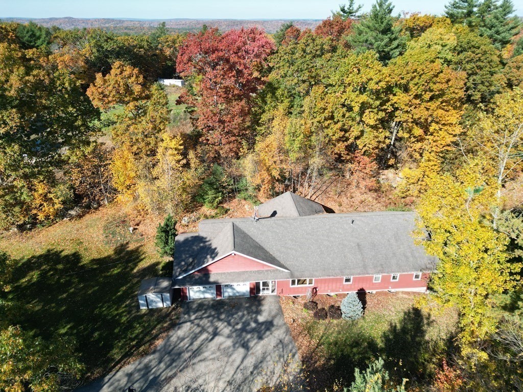 76 Davis Road New Braintree, MA 01531 - Photo 35 of 40 an aerial view of a house