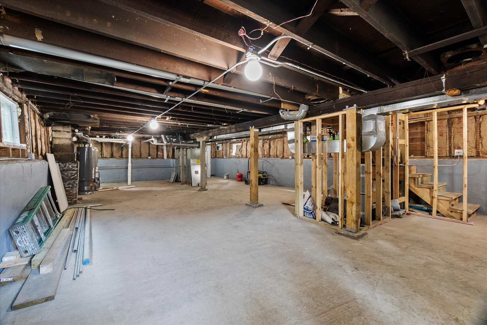 7203 Adams Street Forest Park, IL 60130 - Photo 20 of 22 a view of an empty room with wooden roof