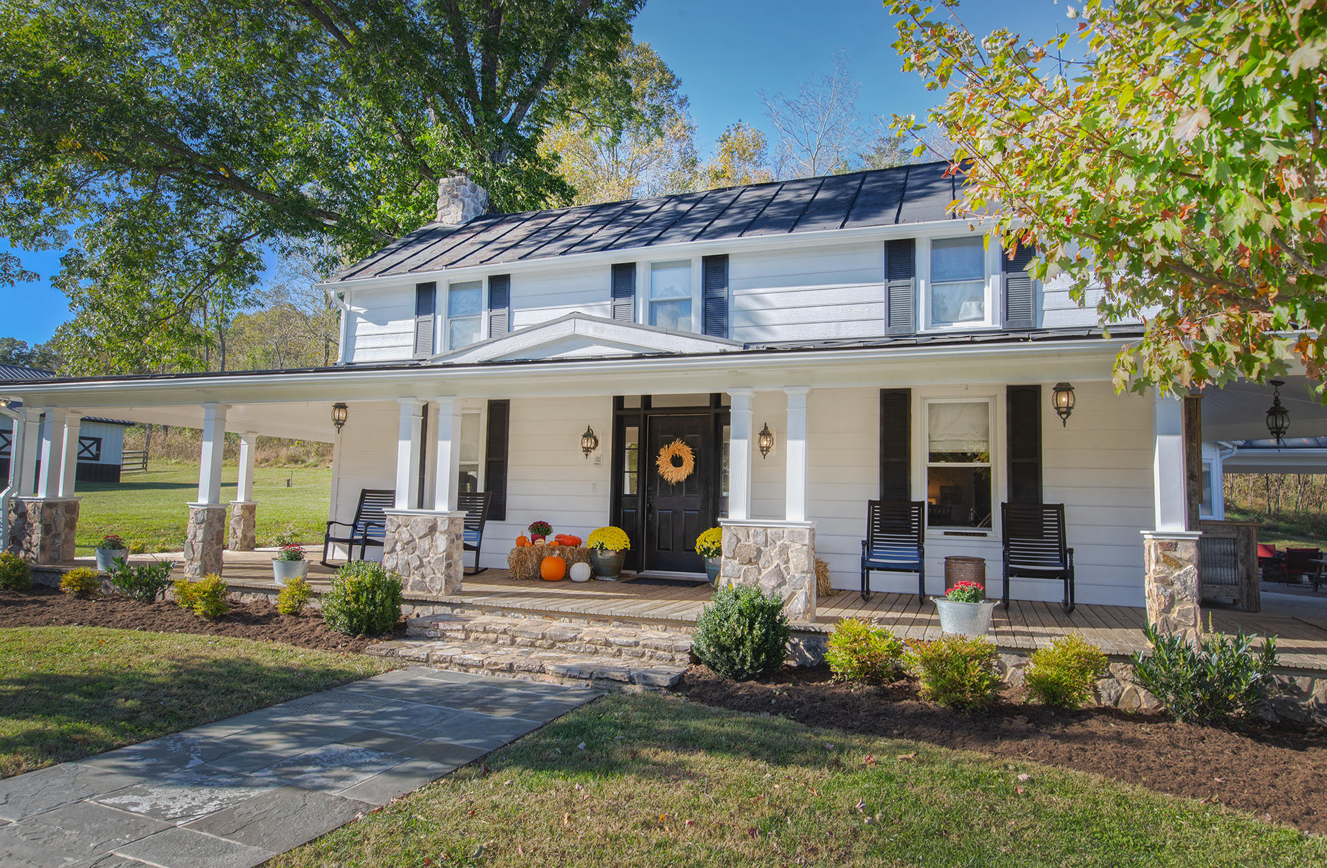 1413 Pollard Road Montvale, VA 24122 - Photo 1 of 68 front view of a house with a porch