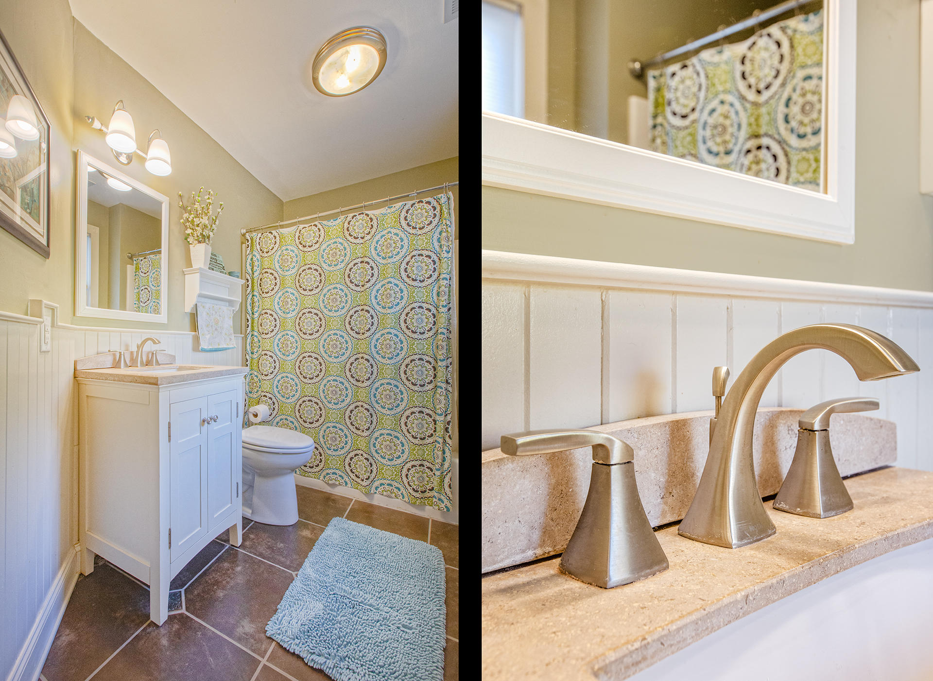 1413 Pollard Road Montvale, VA 24122 - Photo 40 of 68 a bathroom with a sink toilet and shower