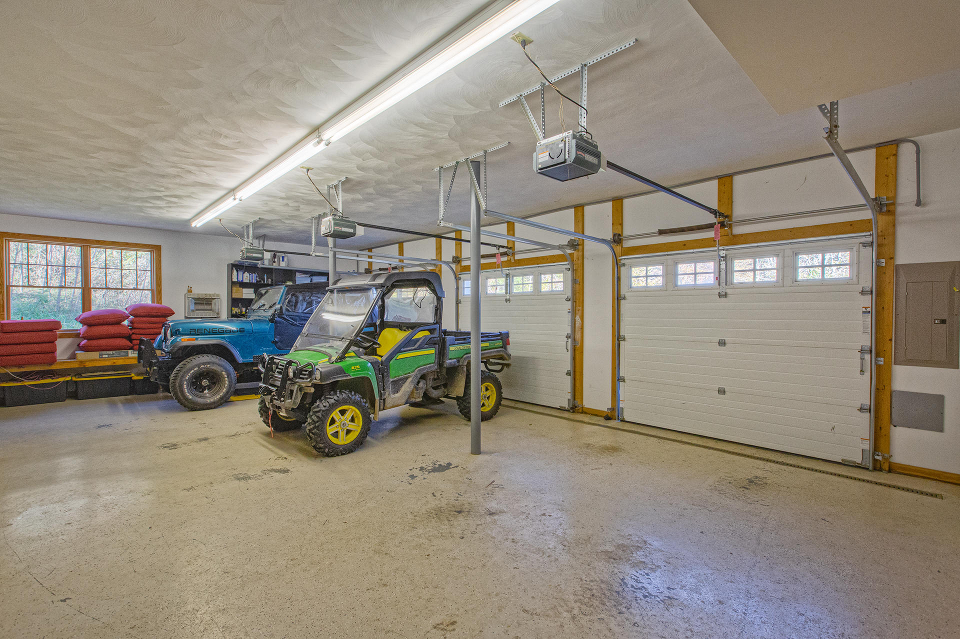 1413 Pollard Road Montvale, VA 24122 - Photo 50 of 68 a view of parking garage with cars parked