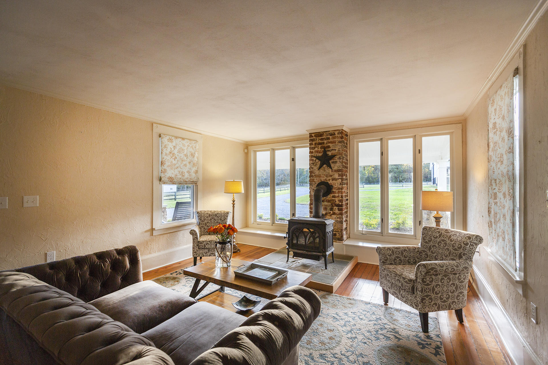 1413 Pollard Road Montvale, VA 24122 - Photo 66 of 68 a living room with furniture and a large window