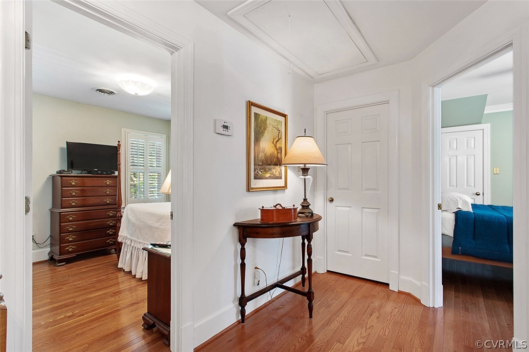6611 Glebe Point Road Chesterfield, VA 23838 - Photo 25 of 44 a bedroom with furniture and wooden floor