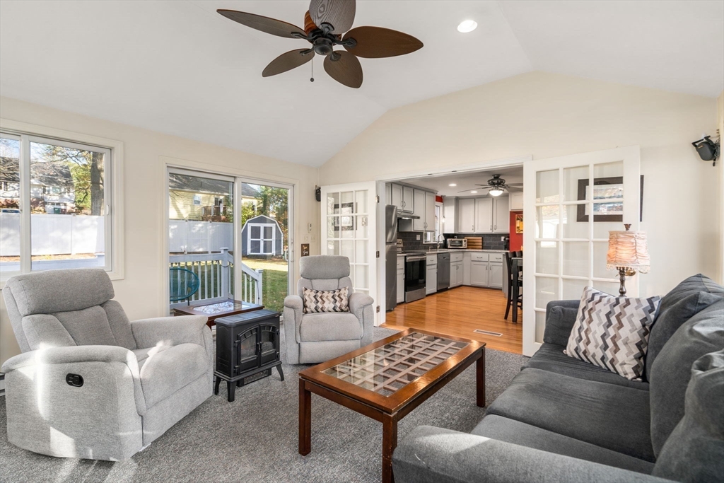 102 Montgomery Avenue Lowell, MA 01851 - Photo 6 of 40 a living room with furniture and a large window