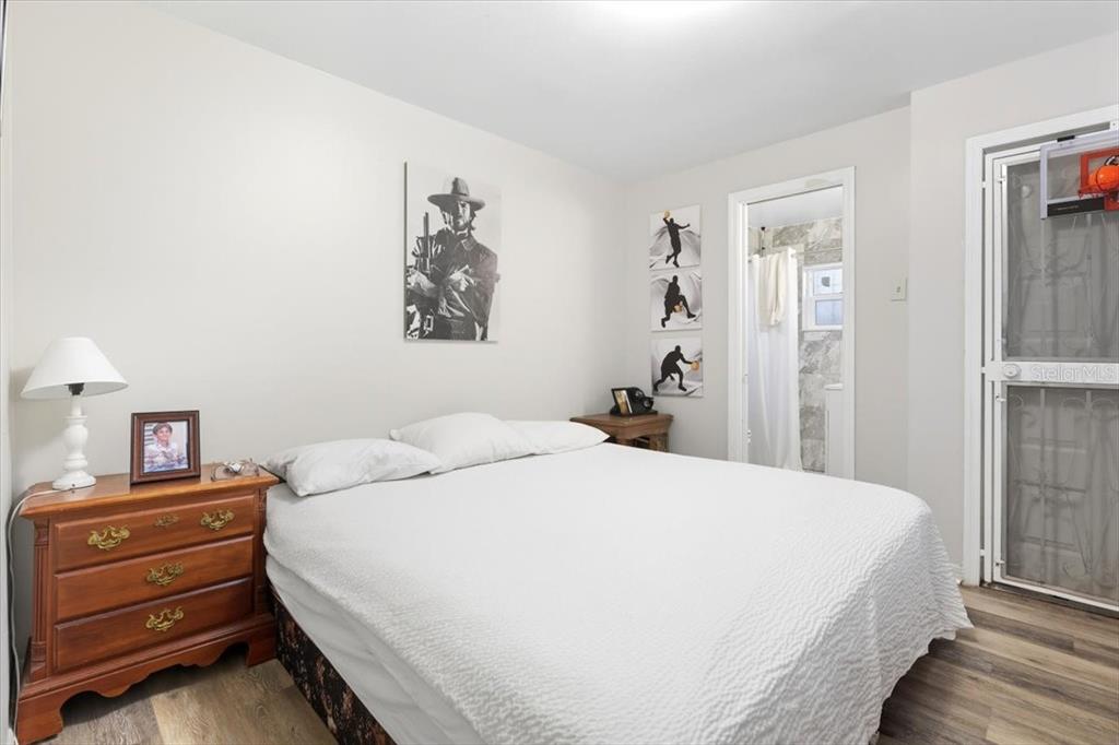 2511 West Abdella Street Tampa, FL 33607 - Photo 7 of 17 a bedroom with a bed and a closet