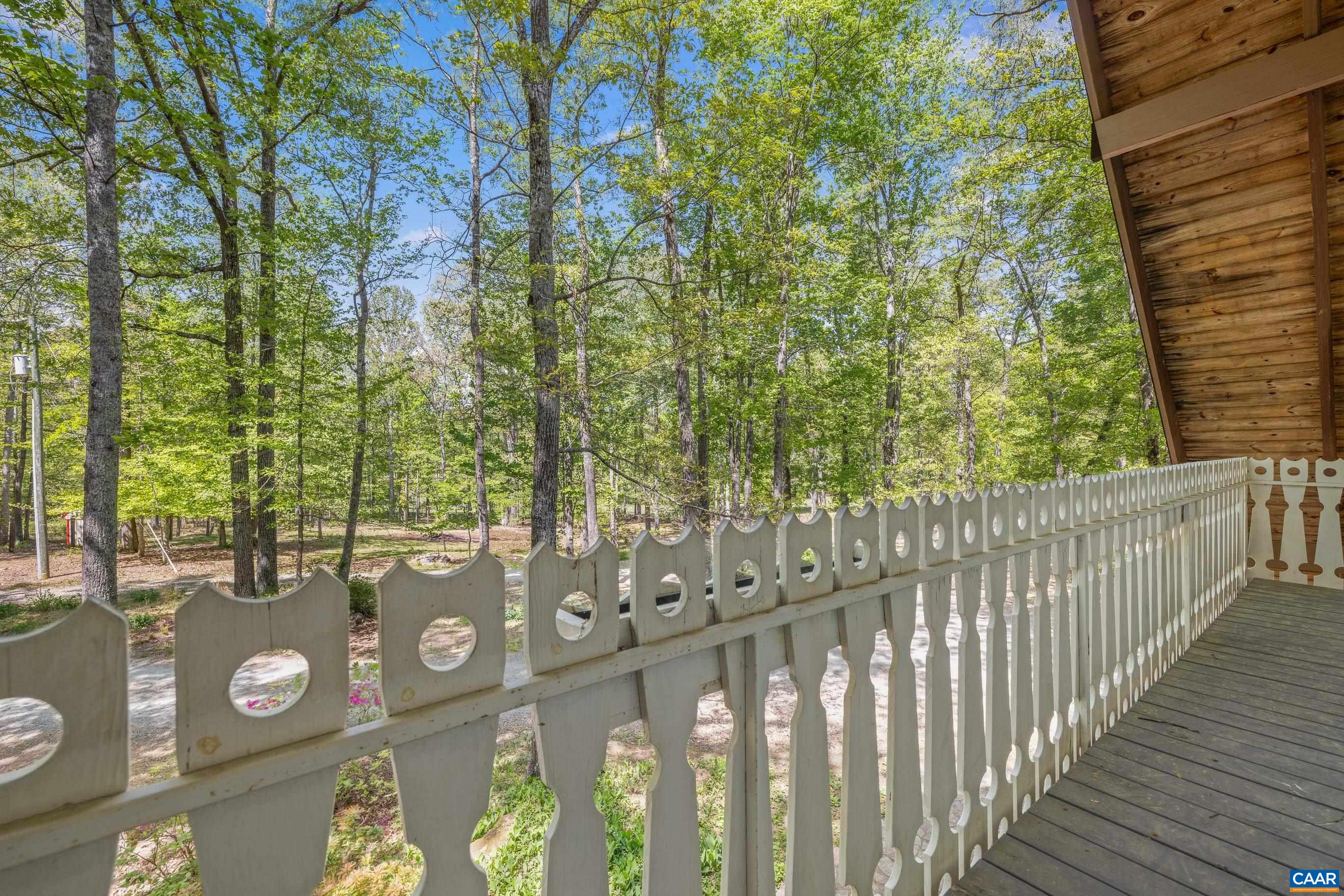 2947 Merrie Meadows Lane Keswick, VA 22947 - Photo 69 of 75 a view of a pathway of a house with wooden fence