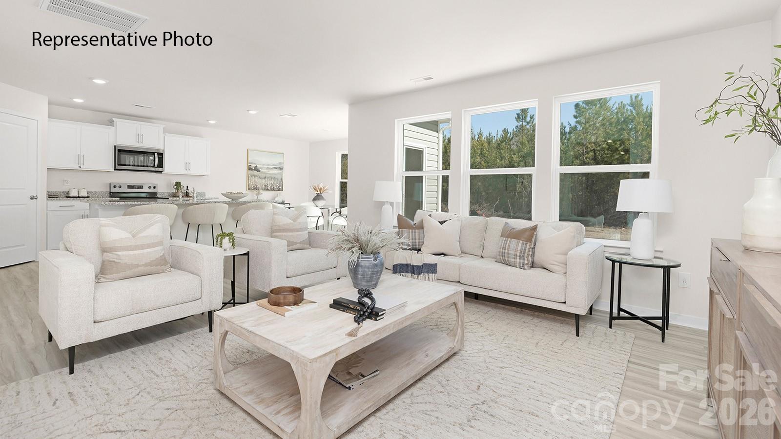 560 North Sparkleberry Street Chester, SC 29706 - Photo 8 of 21 a living room with furniture and a large window
