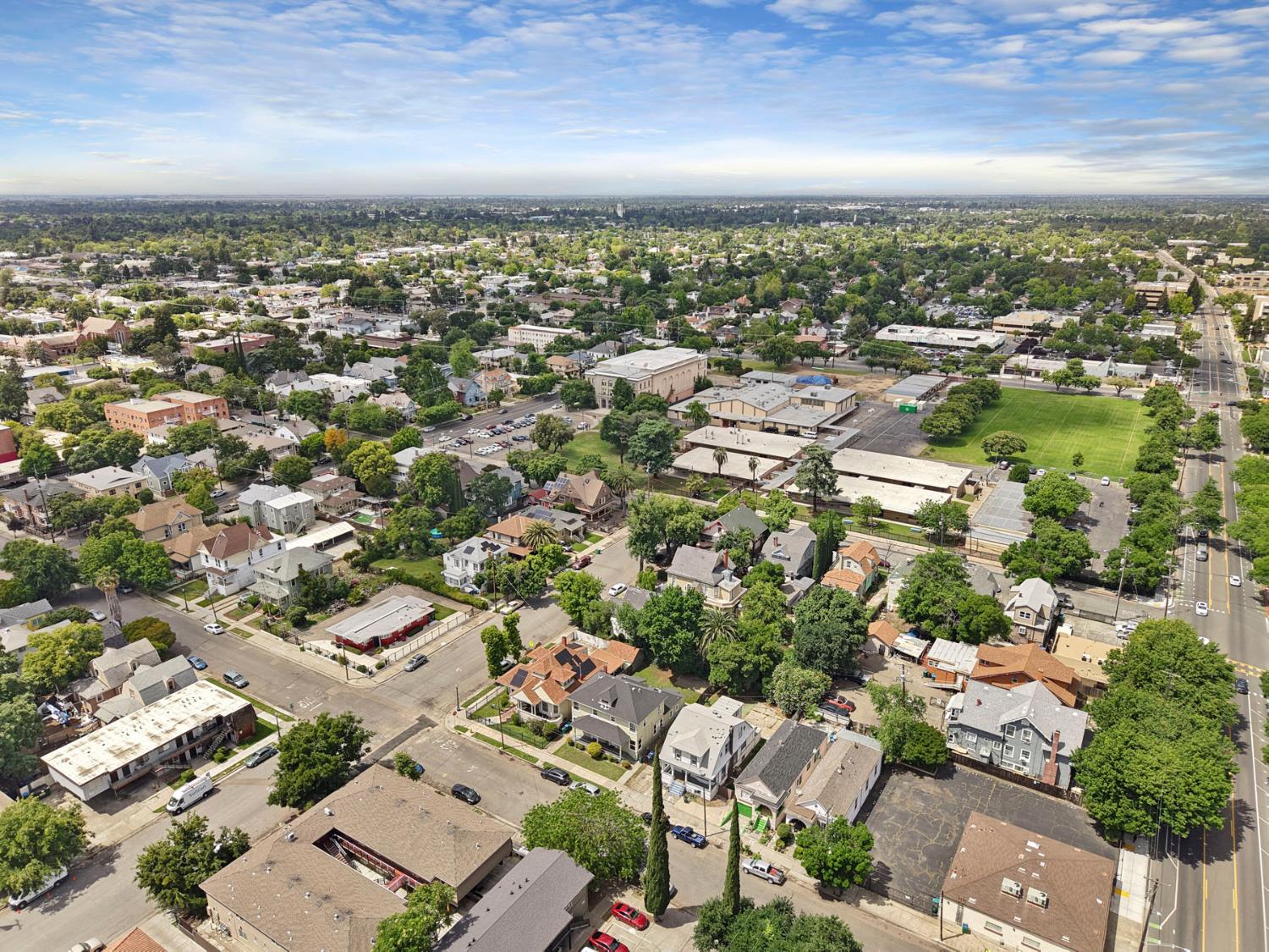409 East Rose Street Stockton, CA 95202 - Photo 12 of 35 an aerial view of multiple house