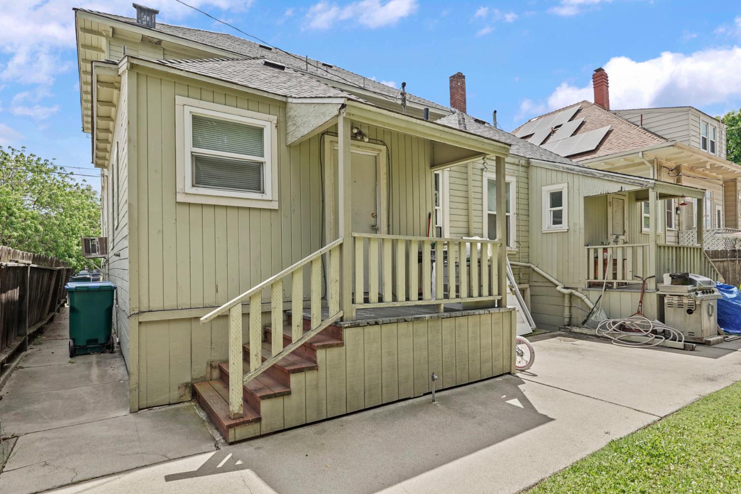 409 East Rose Street Stockton, CA 95202 - Photo 33 of 35 a view of a house with wooden fence