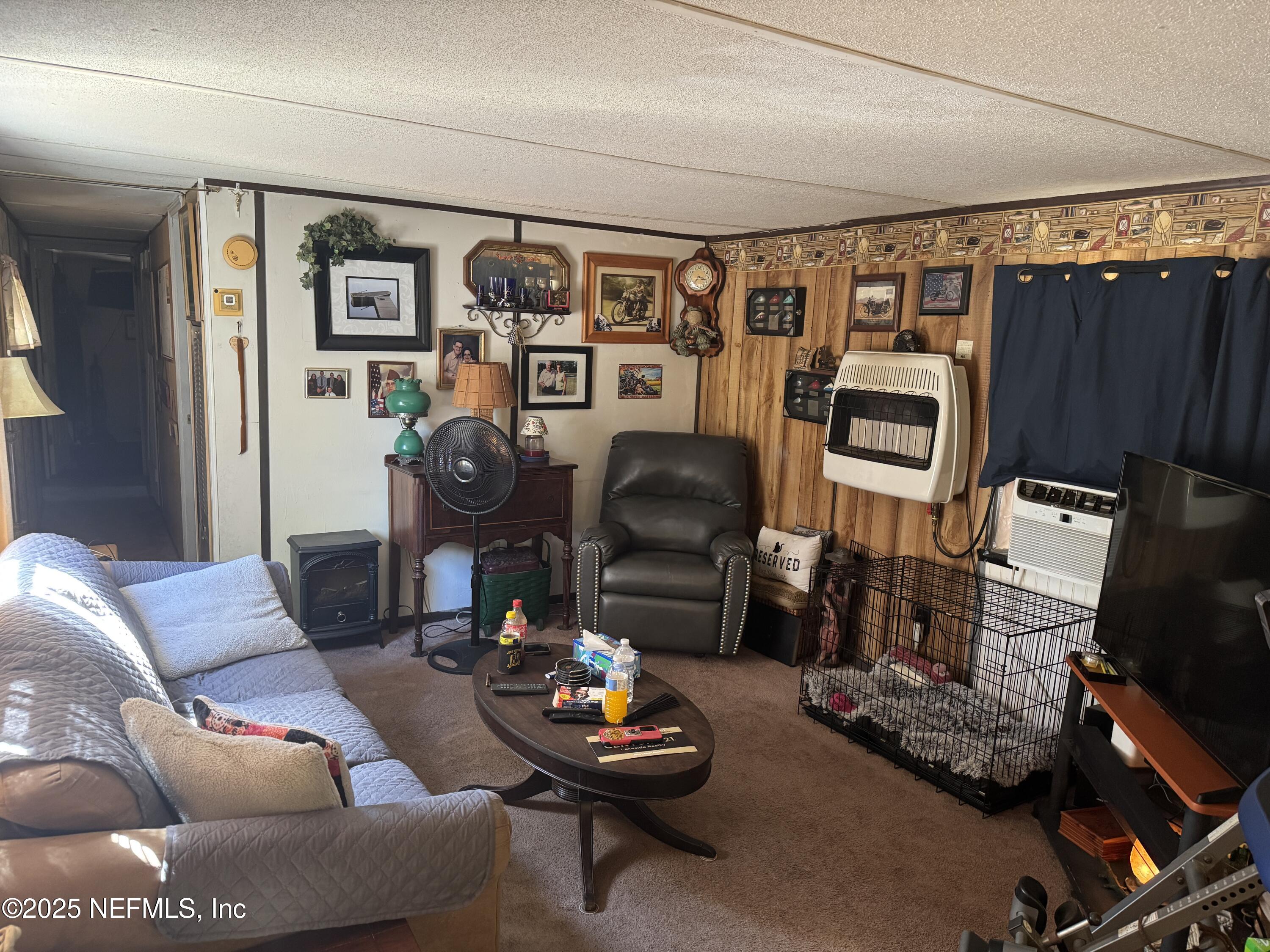 208 Lakeview Road Melrose, FL 32666 - Photo 4 of 22 a living room with furniture and wooden floor